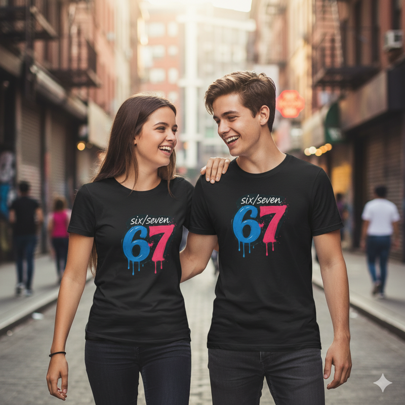 Trending meme six seven t shirt
