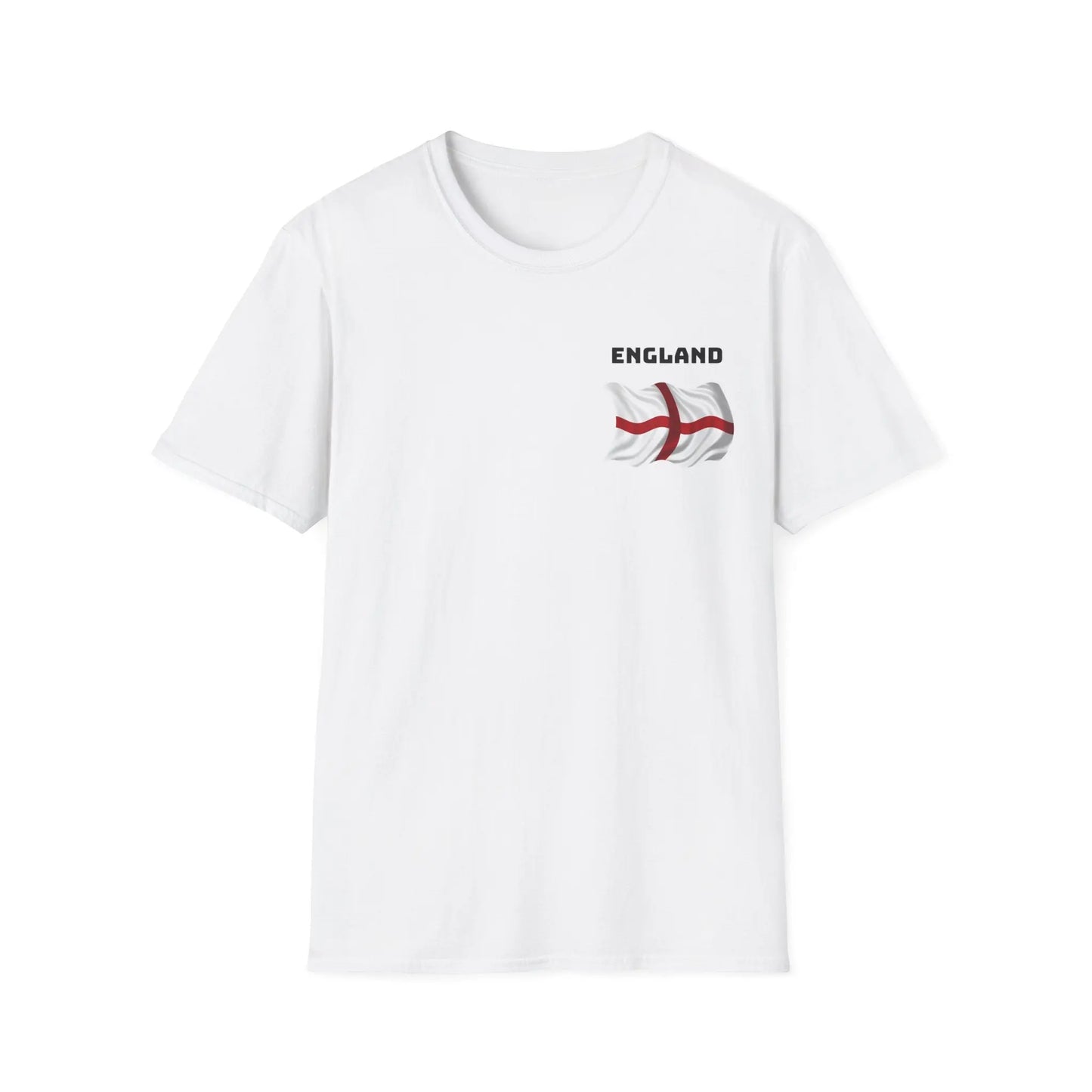 Flag of St. George England Icon T-Shirt, England Flag Tee, Patriotic Unisex Printify