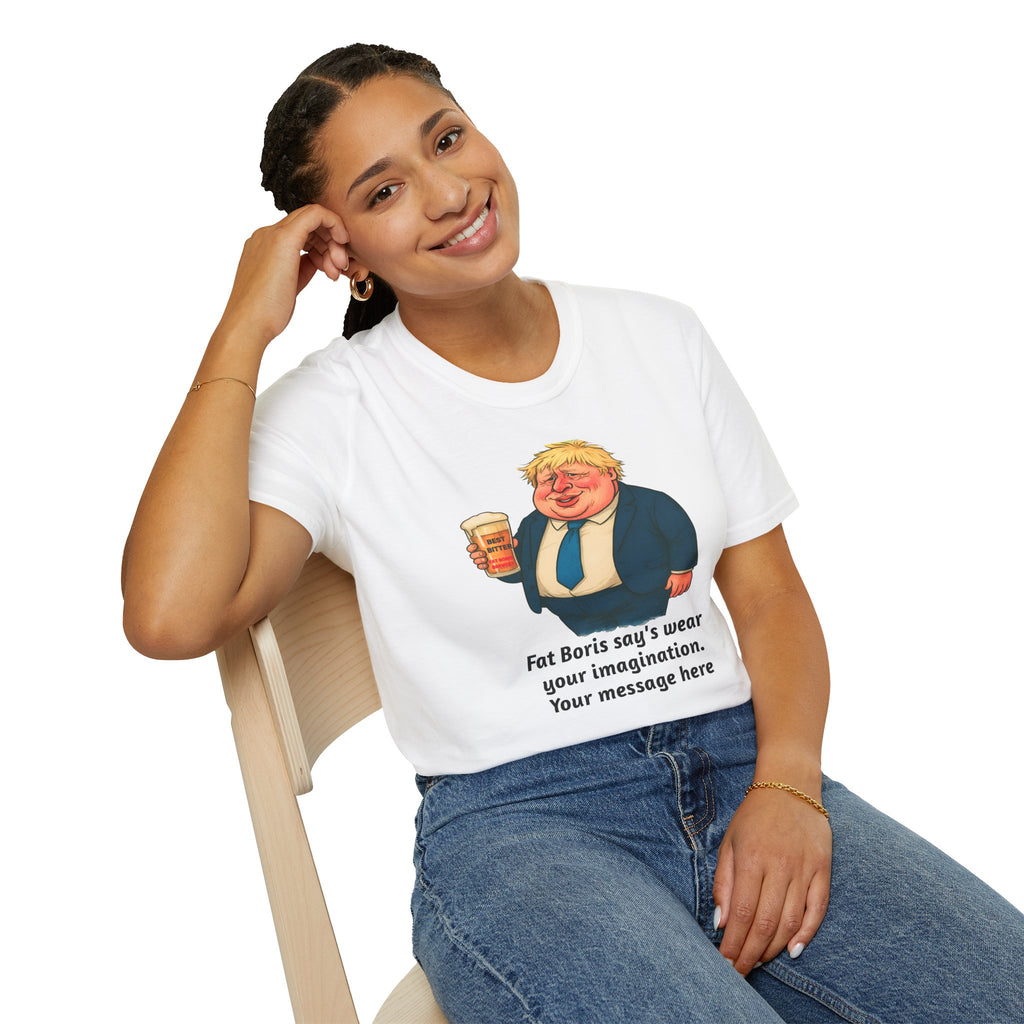 T-Shirt — "Wear Your Imagination" Personalise your own T Shirt Printify