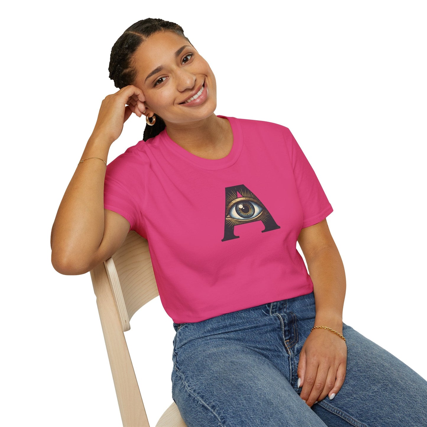 All-Seeing A.I. Eye T-Shirt – Illuminati Inspired AI Graphic Tee | Fat Boris Printify