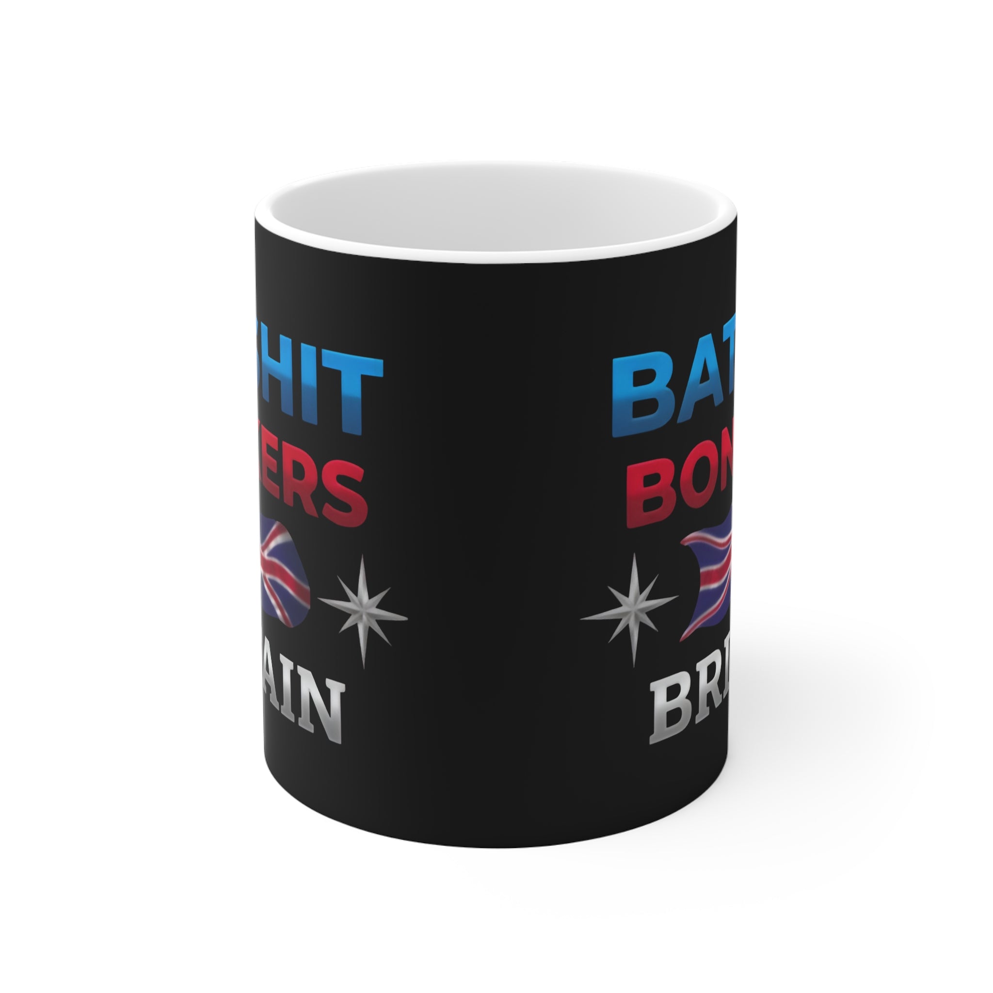 Batshit Bonkers Britain Coffee Mug – Funny UK Political Satire Printify