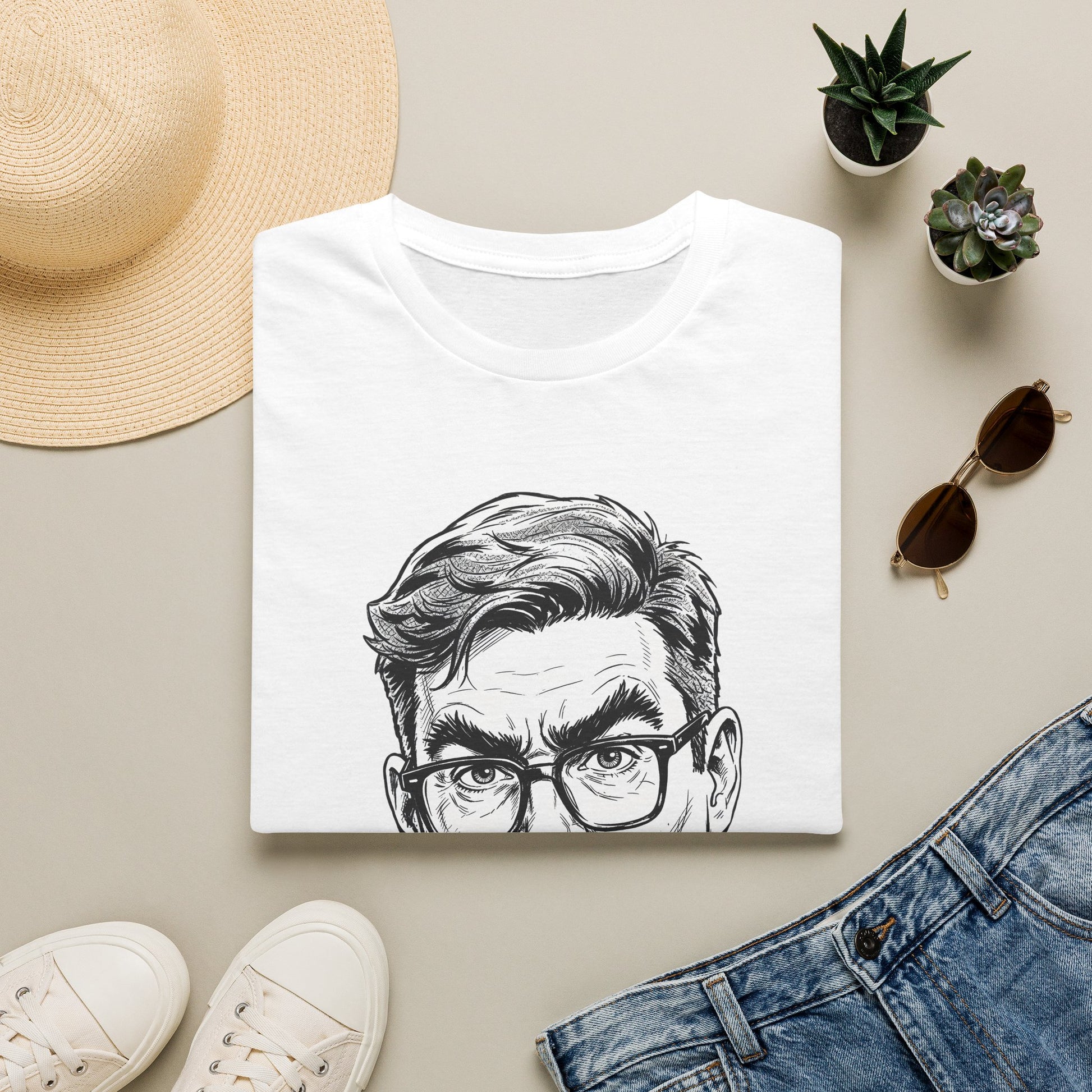 Andy Who? Political Satire T-Shirt - Andy Burnham Labour Leadership Jab | Anti-Starmer Funny Gift Printify