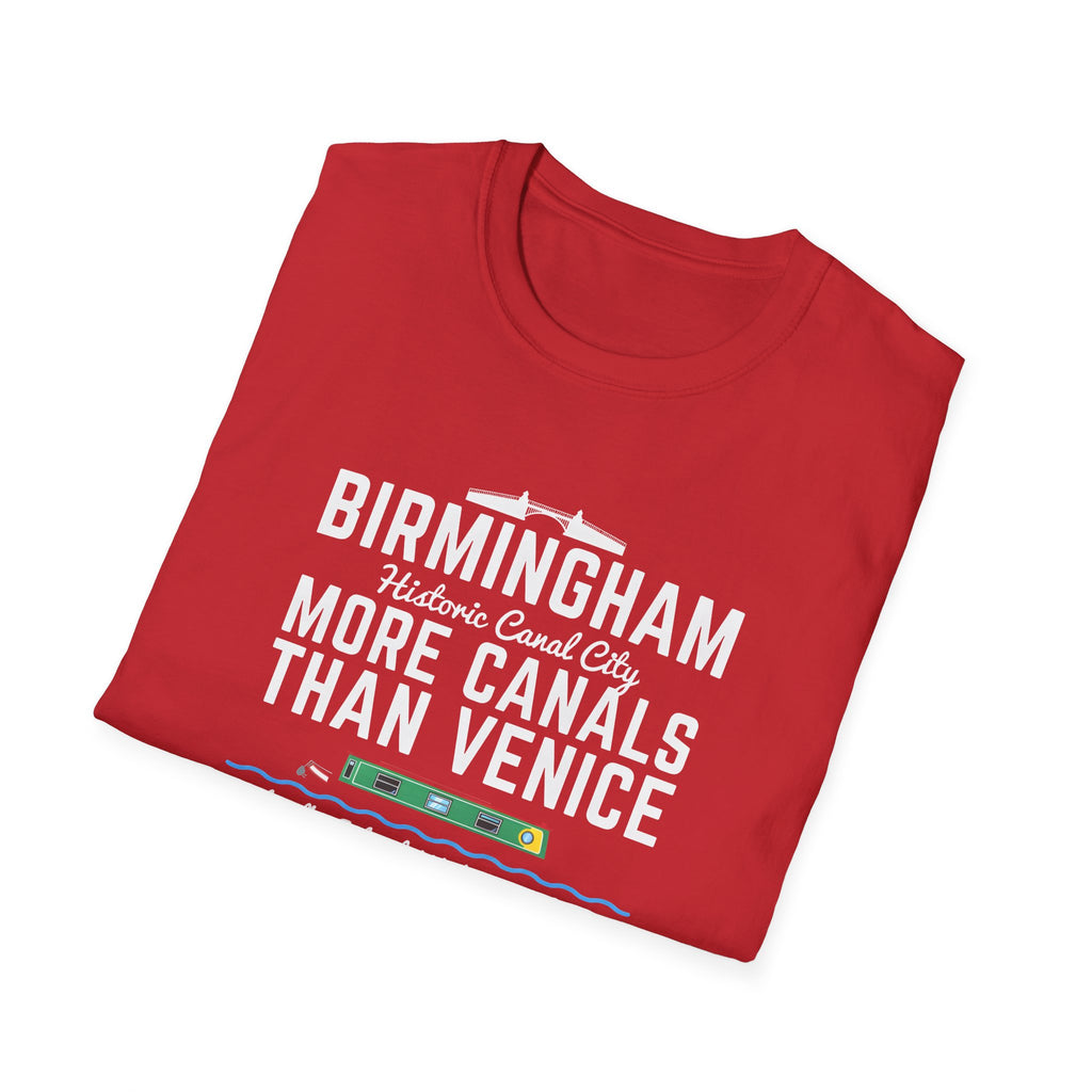 Fat Boris Store: Historic Birmingham "More Canals Than Venice" T-Shirt