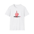Anti Digital ID Protest T-Shirt – Bold Graphic Statement Against UK Digital ID Printify