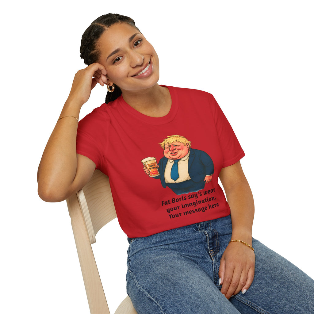 T-Shirt — "Wear Your Imagination" Personalise your own T Shirt Printify