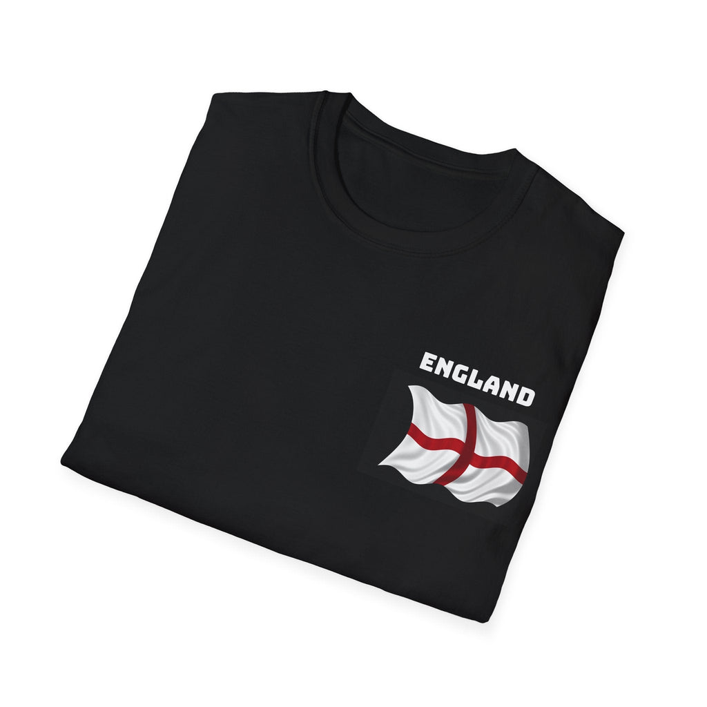 Flag of St. George England Icon T-Shirt, England Flag Tee, Patriotic Unisex Printify