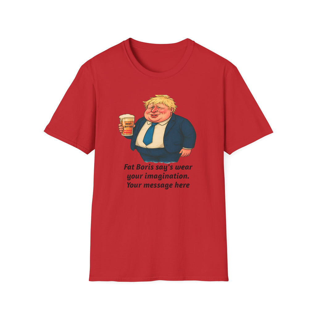 T-Shirt — "Wear Your Imagination" Personalise your own T Shirt Printify