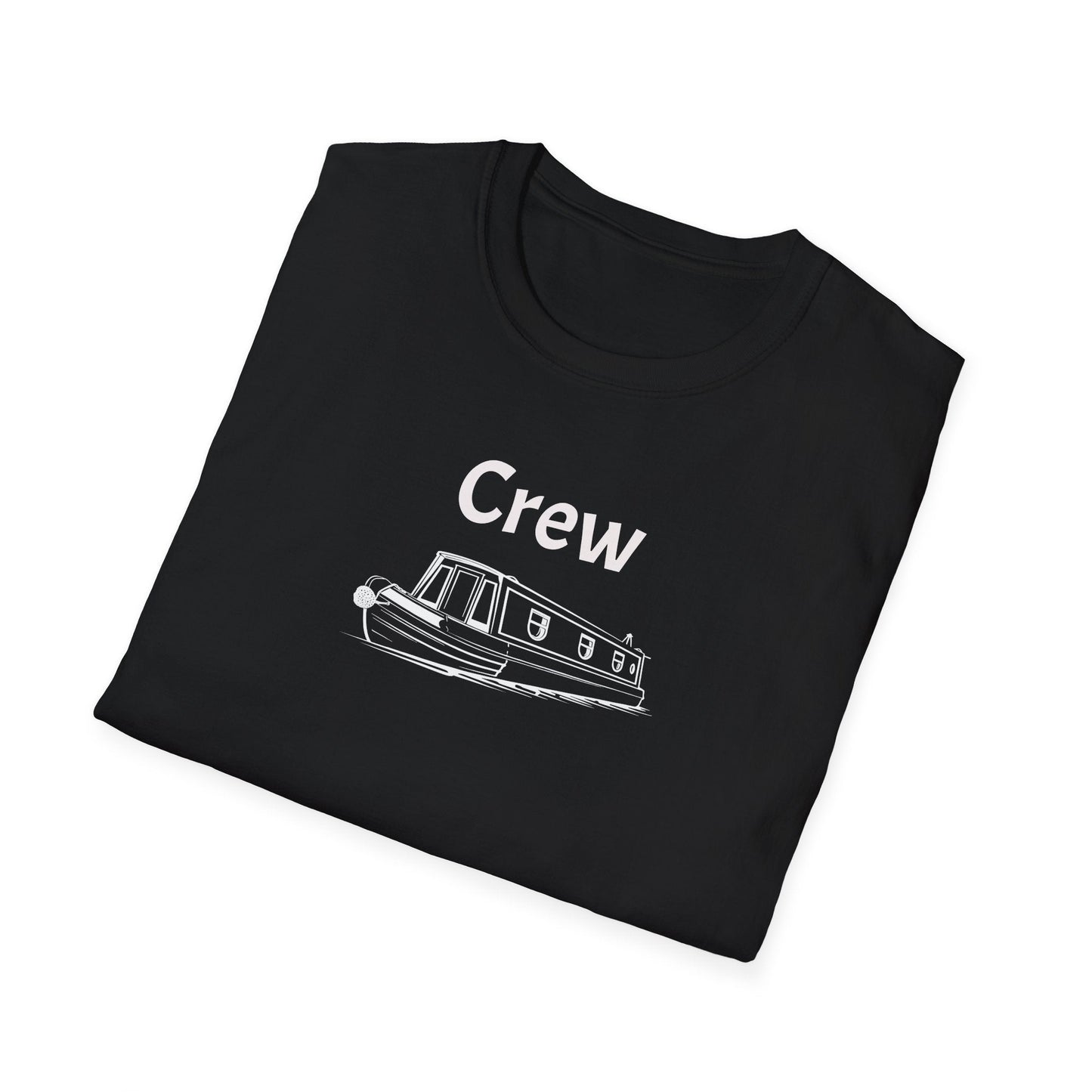 Boat Crew T-Shirt — Narrowboat Crew Graphic Tee Printify