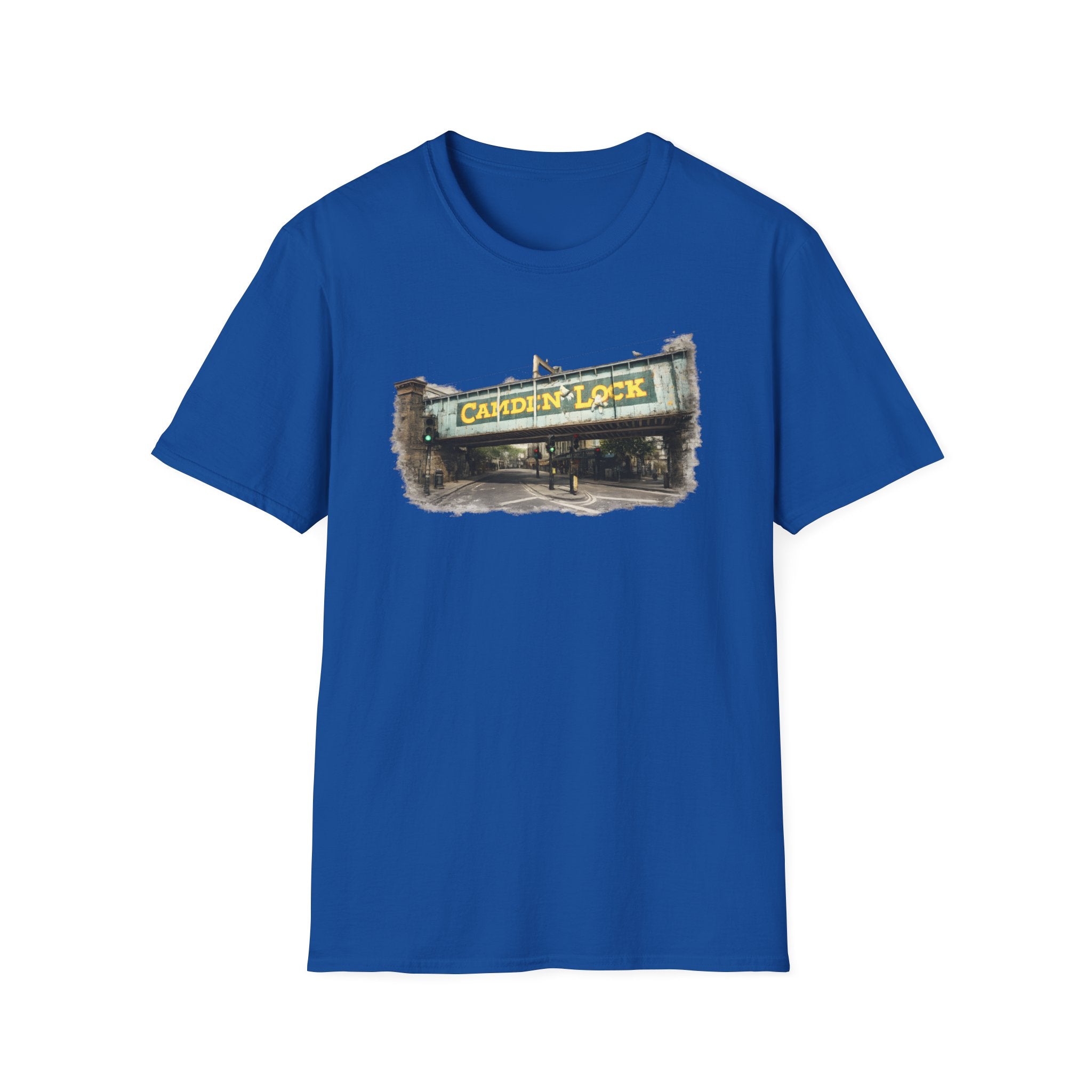 Camden Lock iconic  Bridge Graphic T-Shirt — Vintage London Market Tee