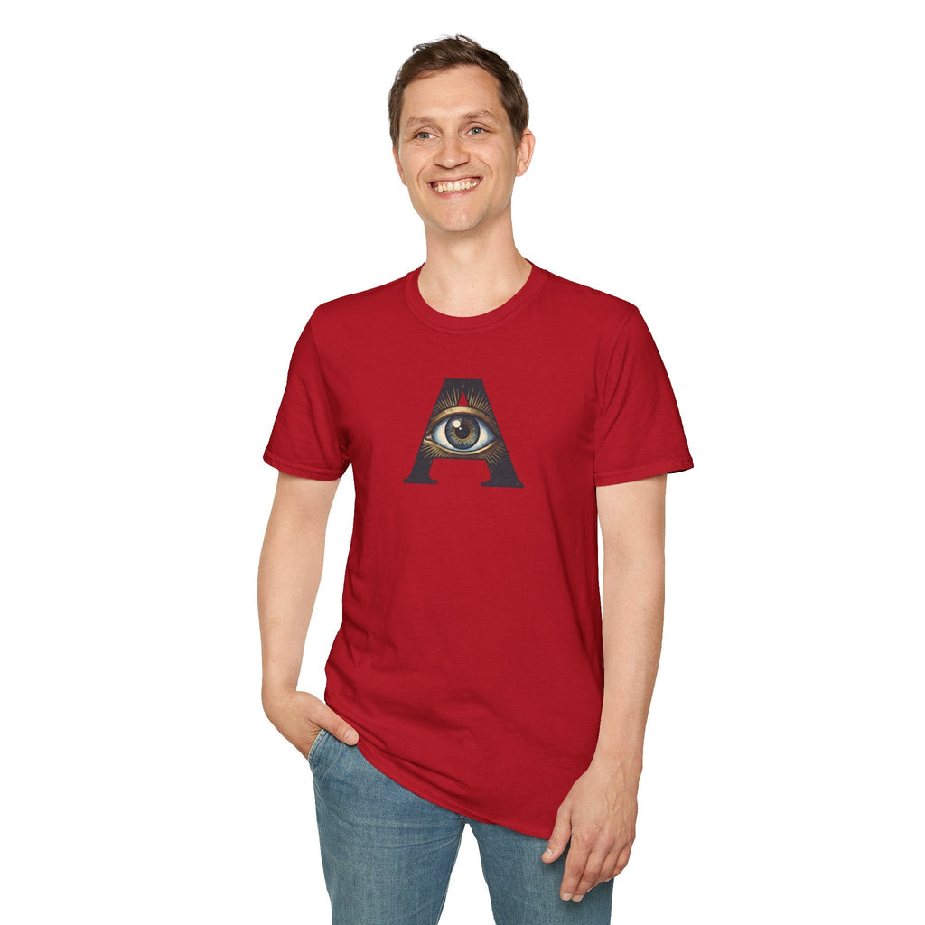 All-Seeing A.I. Eye T-Shirt – Illuminati Inspired AI Graphic Tee | Fat Boris Printify