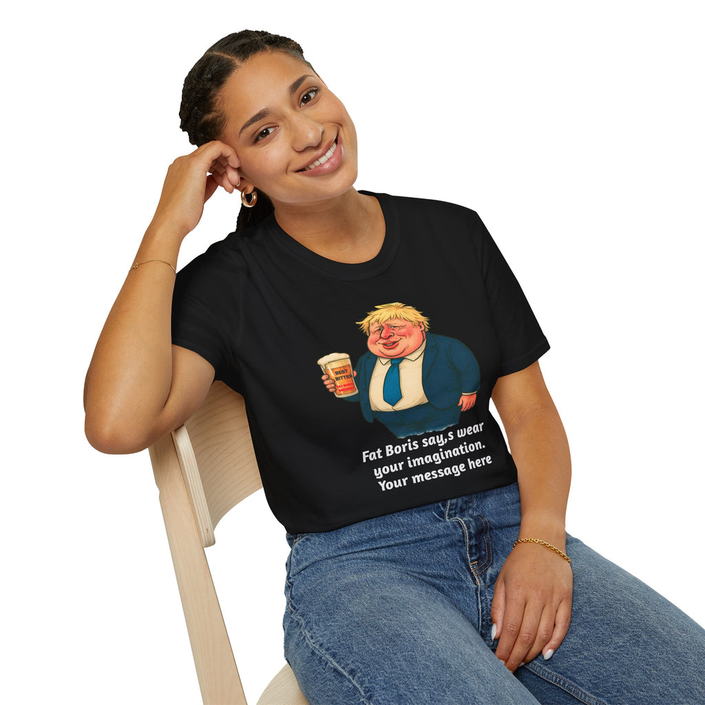 T-Shirt — "Wear Your Imagination" Personalise your own T Shirt Printify