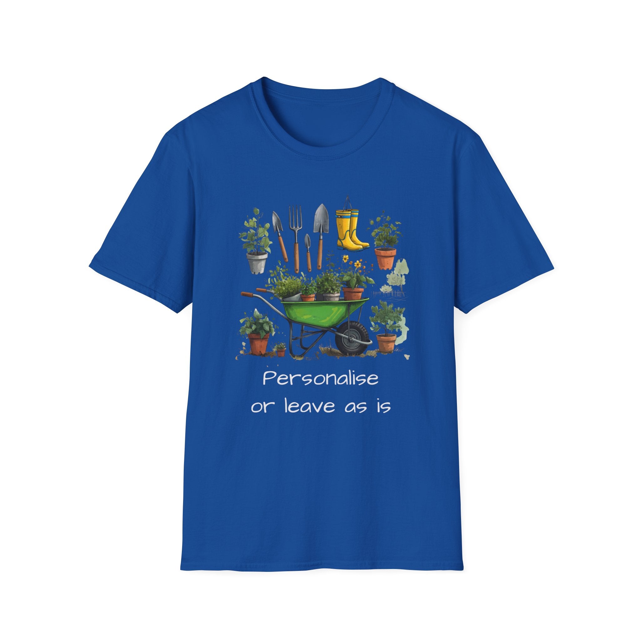 Gardening Tools Wheelbarrow T‑Shirt — Plant Lover Garden Tee Printify