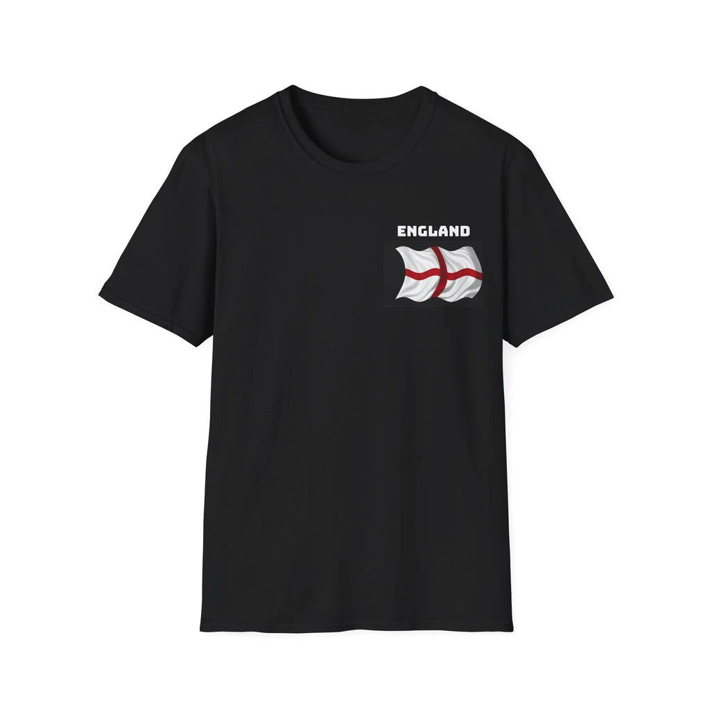 Flag of St. George England Icon T-Shirt, England Flag Tee, Patriotic Unisex Printify