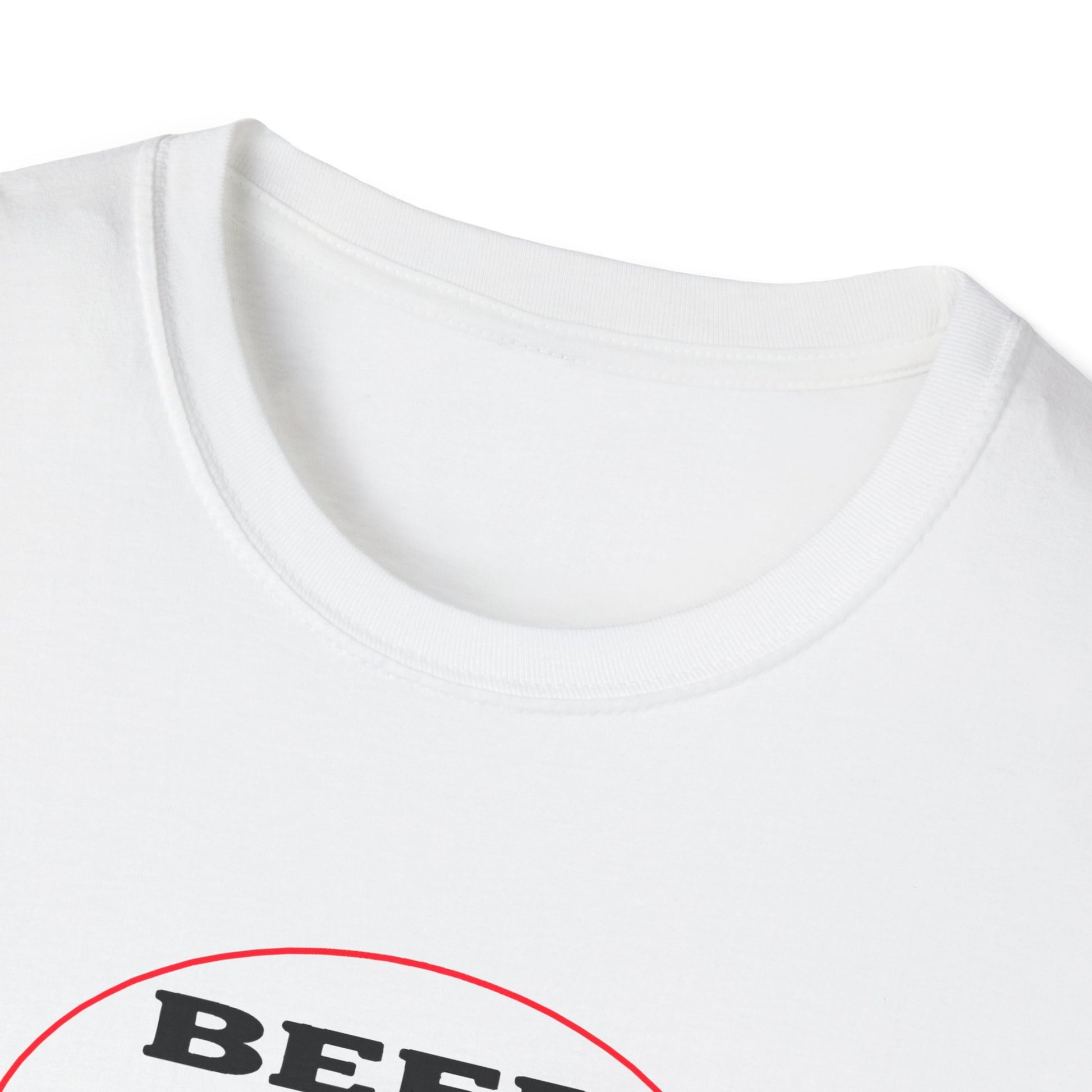 “Funny Beer Because Adulting Is Hard cartoon close up collar T-shirt design”