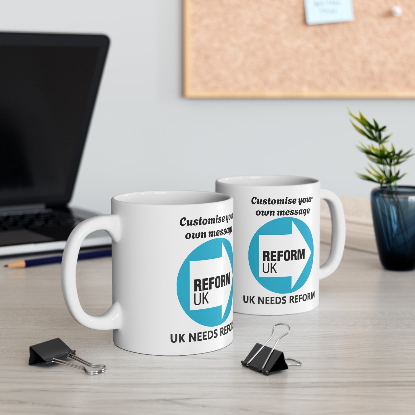 UK Needs Reform Mug 11oz – Custom Text Personalised Coffee Cup 
