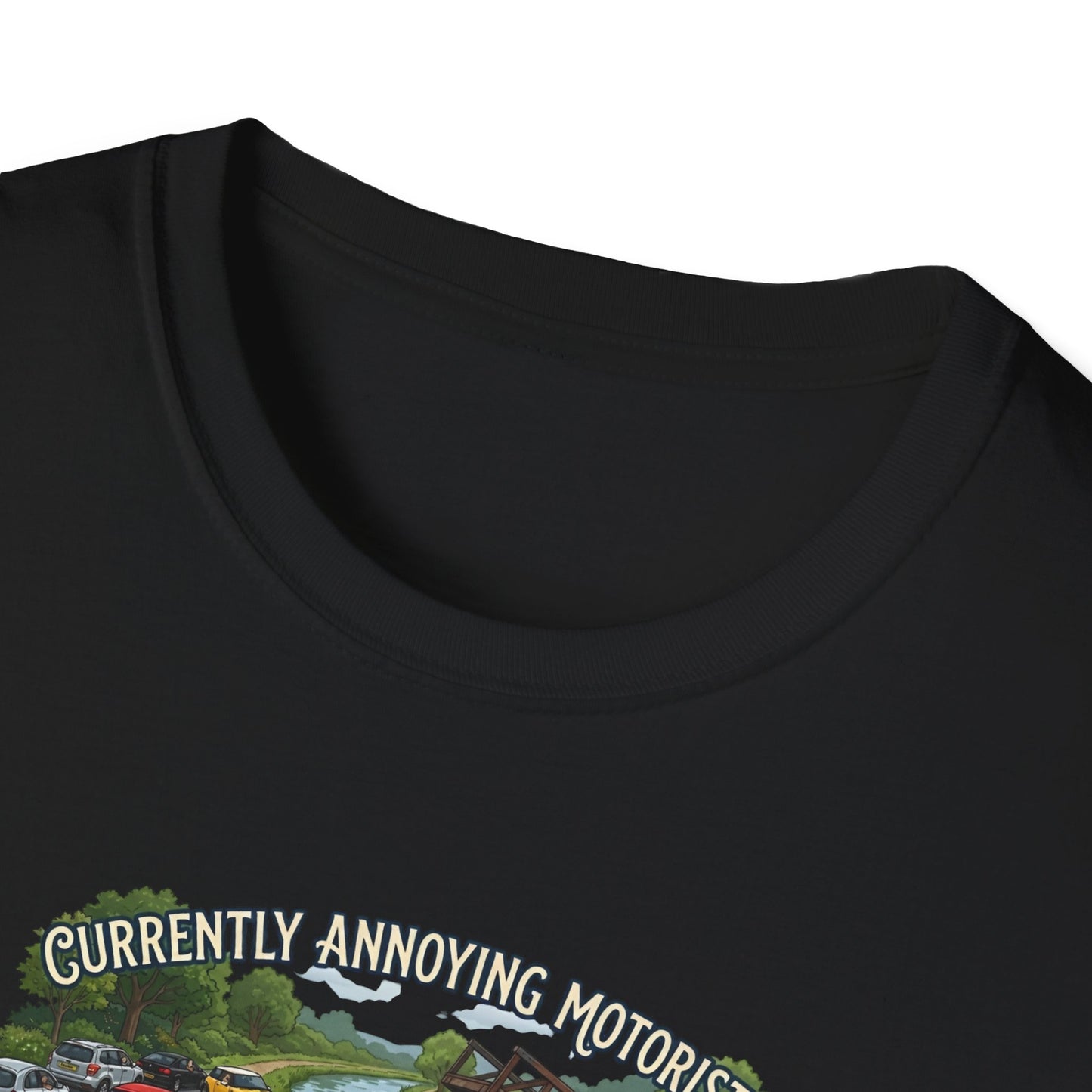 currently annoying motorists-canal swing bridge narrowboat humour t shirt