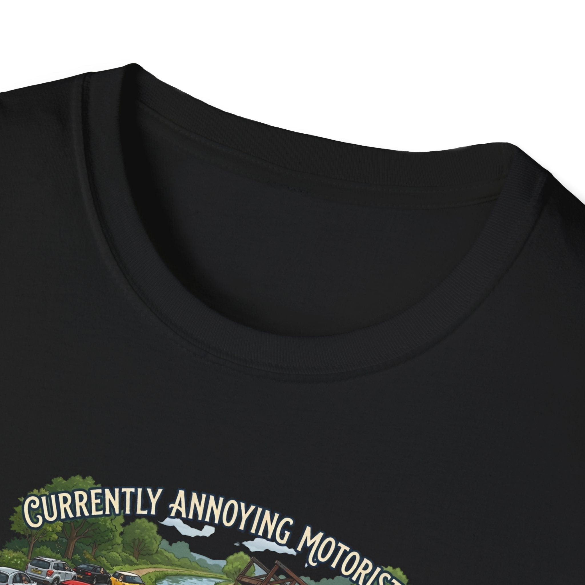 currently annoying motorists-canal swing bridge narrowboat humour t shirt