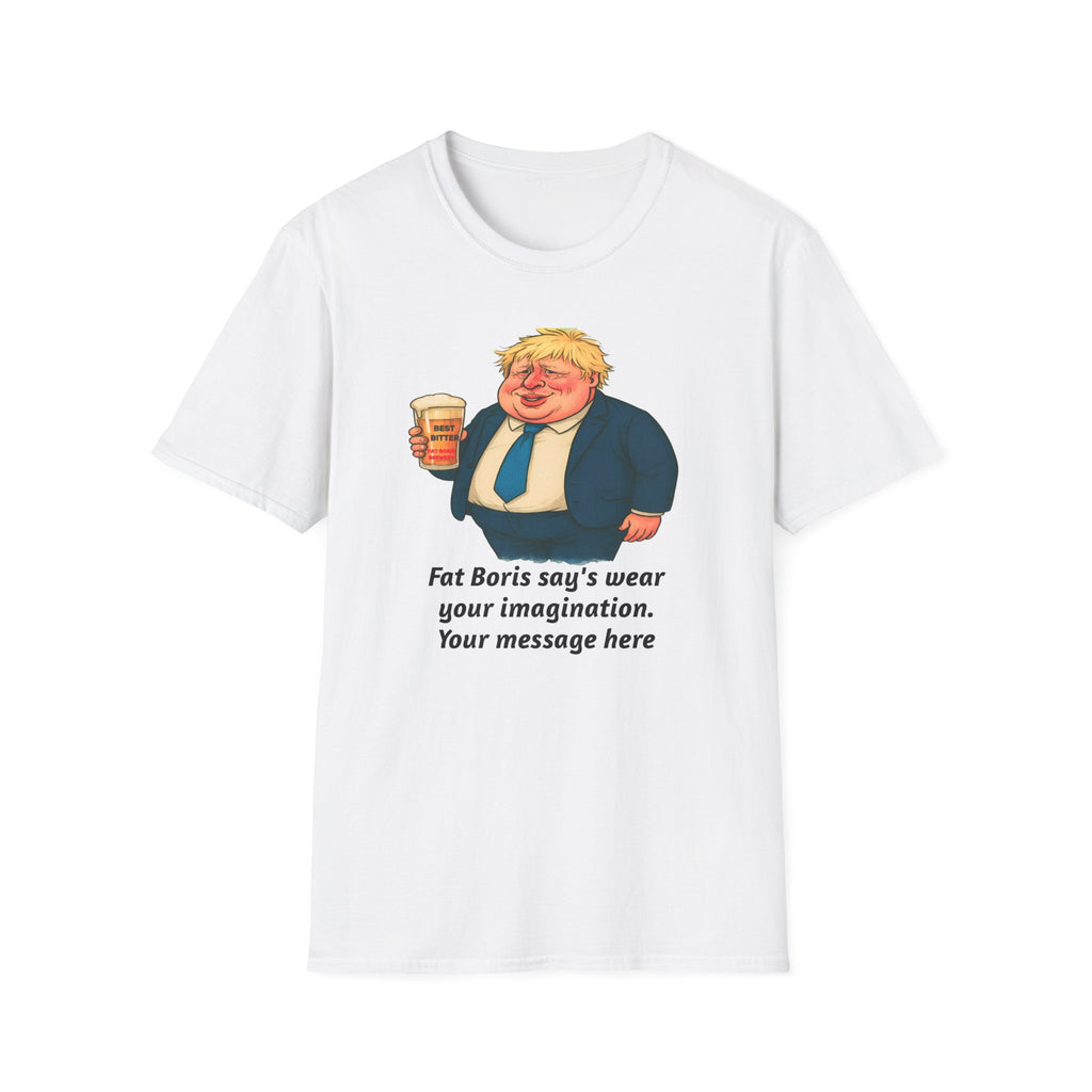 T-Shirt — "Wear Your Imagination" Personalise your own T Shirt Printify