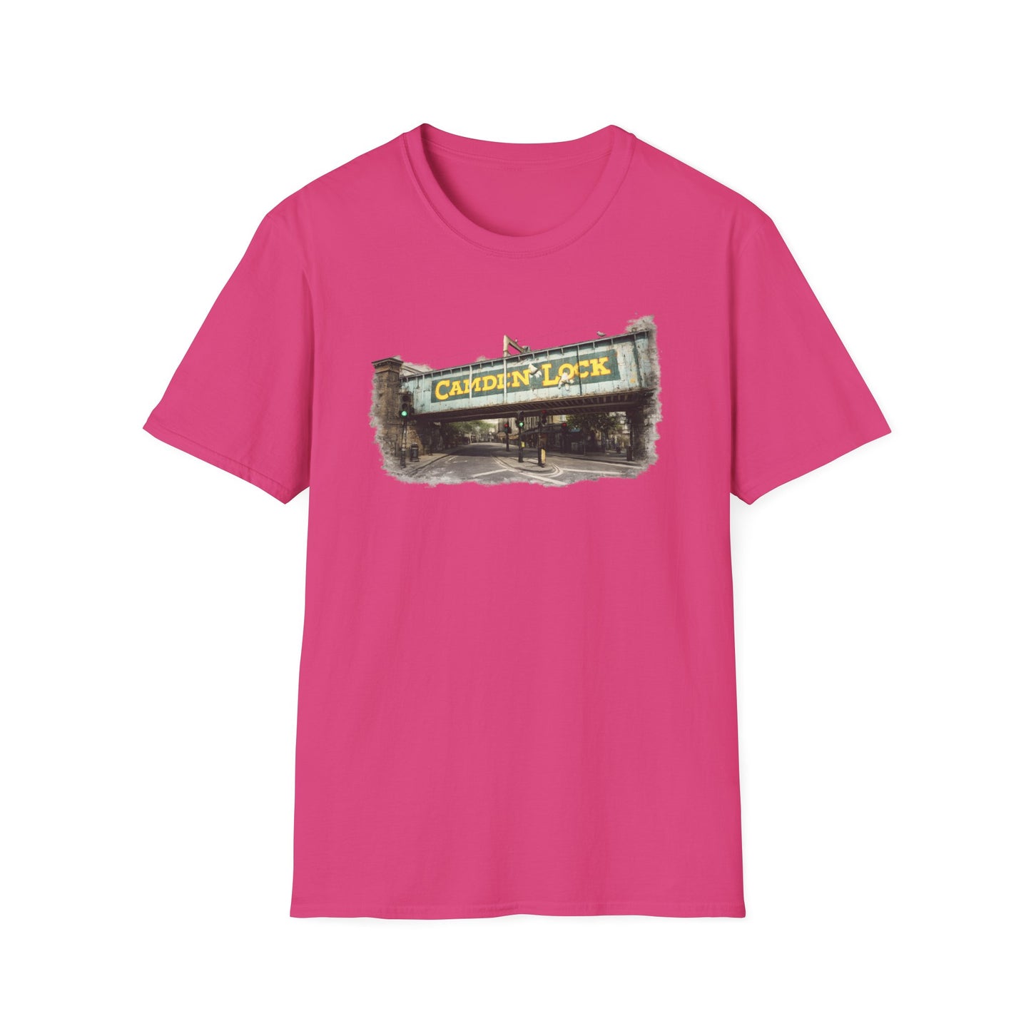 Camden Lock iconic  Bridge Graphic T-Shirt — Vintage London Market Tee