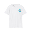  A white t-shirt with reform UK a logo on a white background