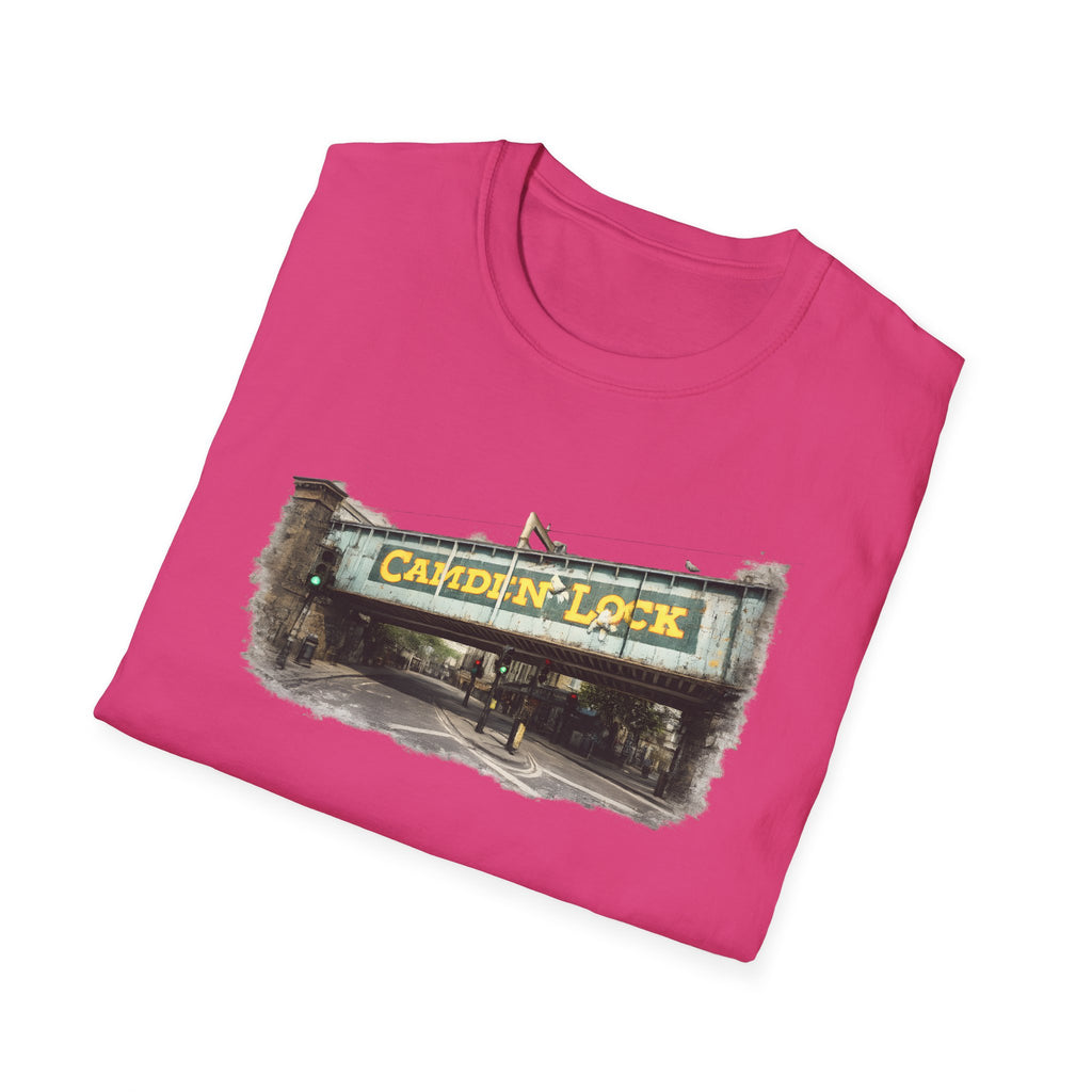 Camden Lock iconic  Bridge Graphic T-Shirt — Vintage London Market Tee
