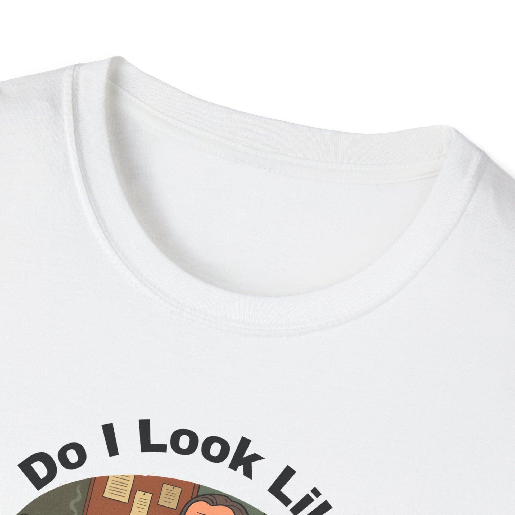 T-Shirt Gary Oldman Slow Horses Inspired Do I Look Like I Give a F*** Unisex Softstyle Printify