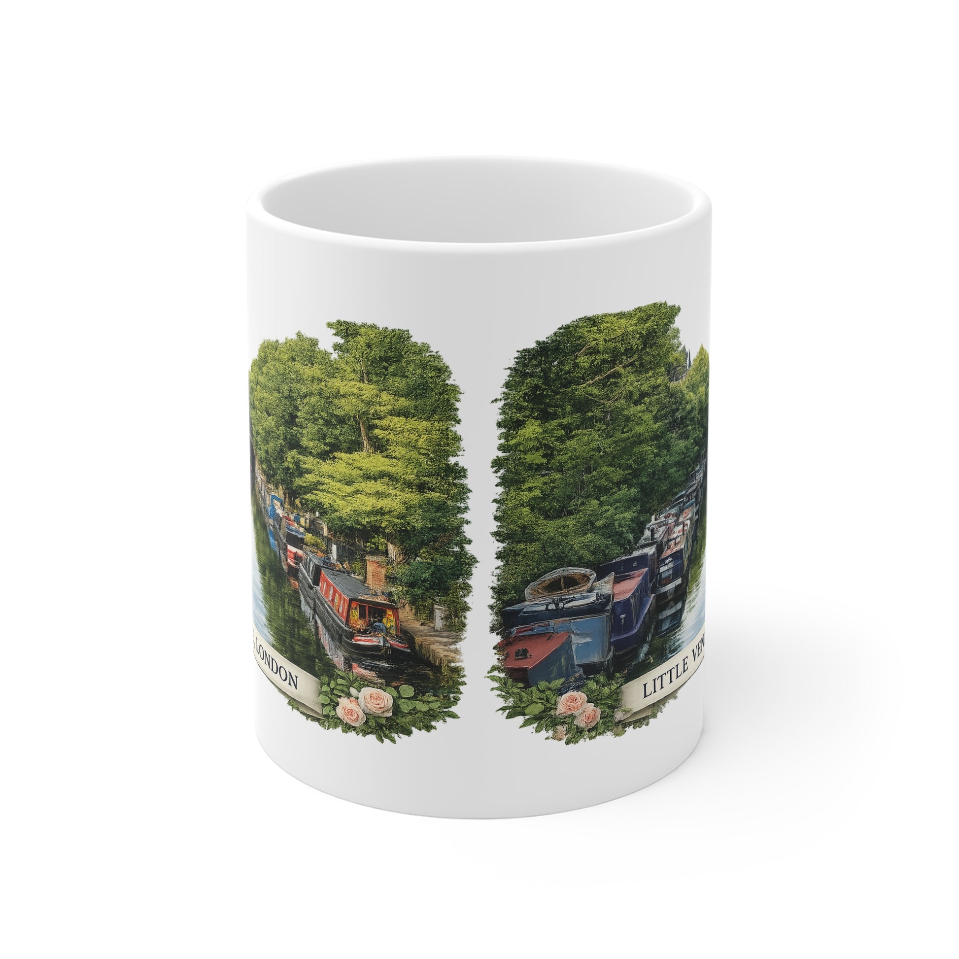 Little Venice London Mug — Scenic Regents  Canal Boat Coffee Cup