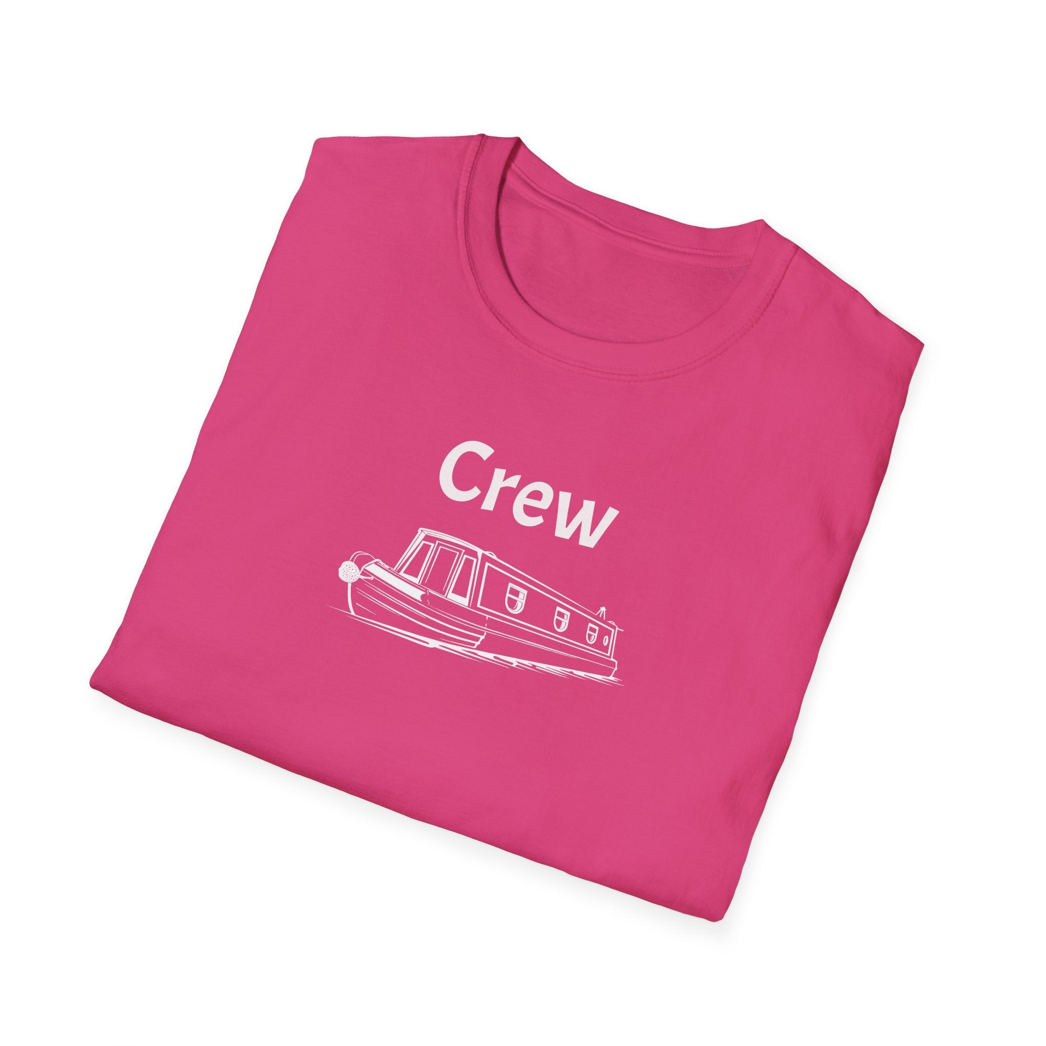 Boat Crew T-Shirt — Narrowboat Crew Graphic Tee Printify