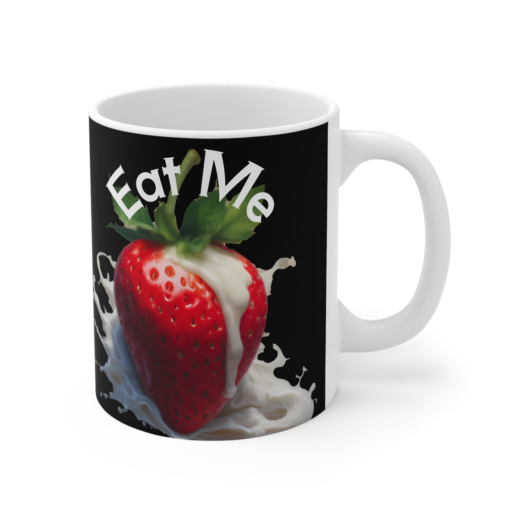 Strawberry Splash Mug | Fun Coffee Cup, Gift for Food Lovers, Kitchen [...] Printify