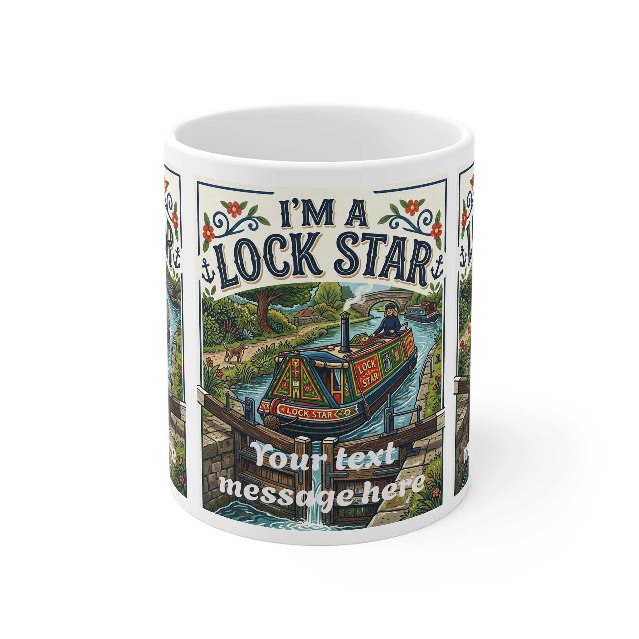 I'm a Lock Star, Personalised Coffee Mug 