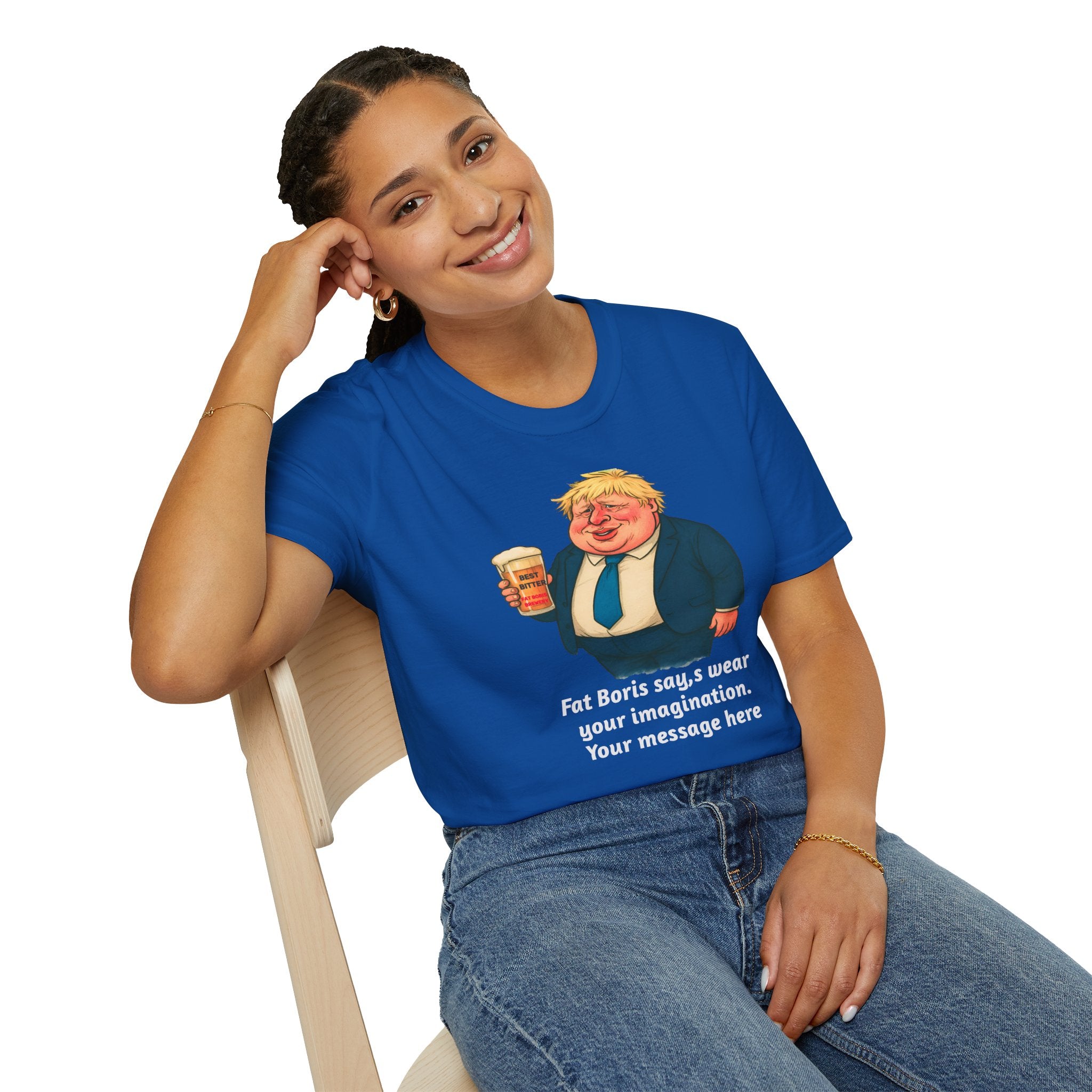 T-Shirt — "Wear Your Imagination" Personalise your own T Shirt Printify