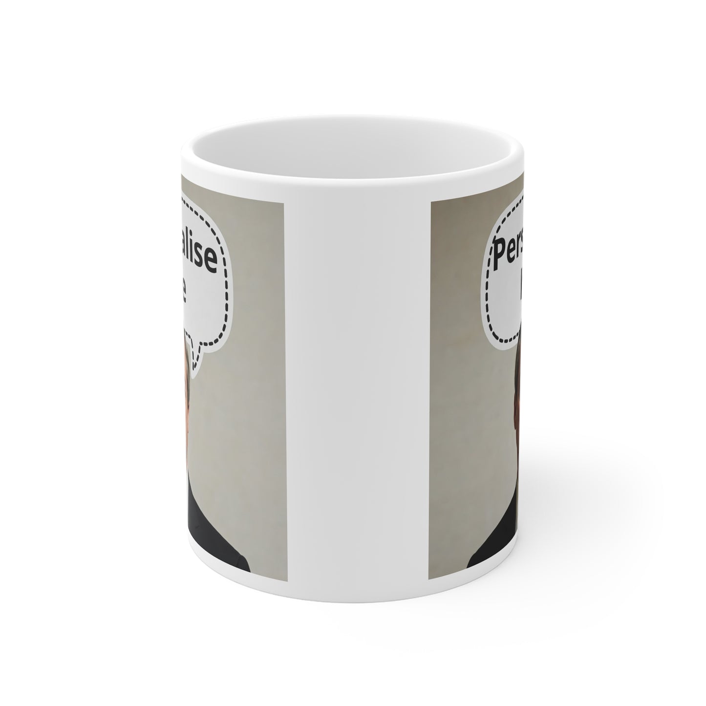 Nigel Farage Personalised Mug | 11oz Custom Speech Bubble Political Mug Printify