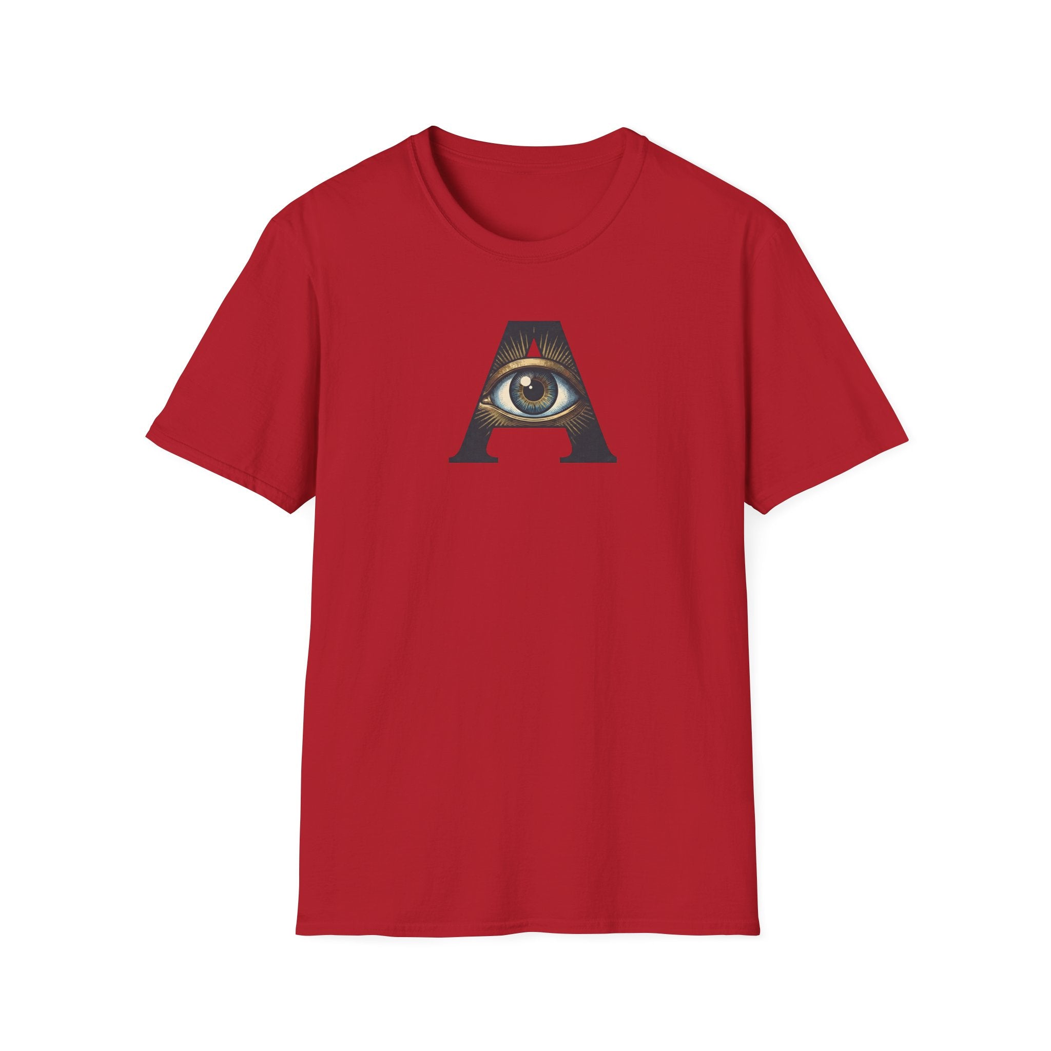 All-Seeing A.I. Eye T-Shirt – Illuminati Inspired AI Graphic Tee | Fat Boris Printify