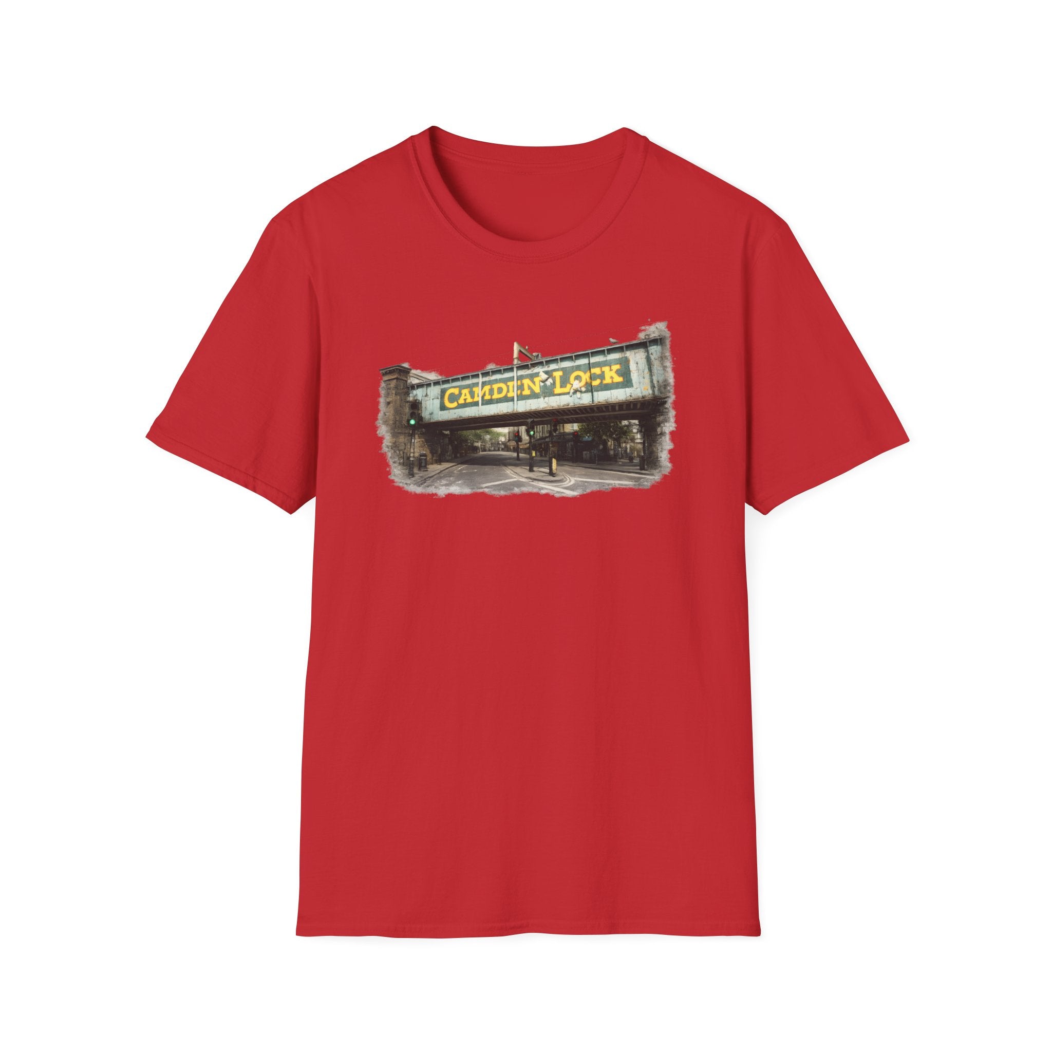 Camden Lock iconic  Bridge Graphic T-Shirt — Vintage London Market Tee