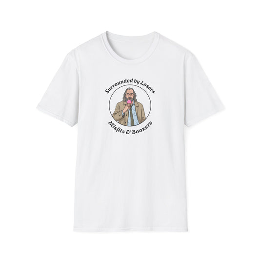 Slow Horses Jackson Lamb T-Shirt — 'Losers, Misfits & Boozers' Design