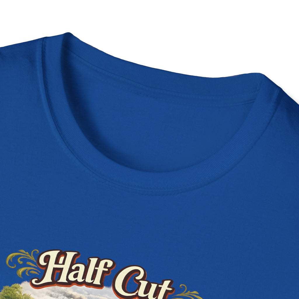 Half Cut on the Cut Cruisin English Canal Boat T-Shirt Printify