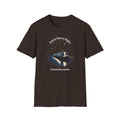 Starry Night Narrowboat T-Shirt – Personalised Canal Scene Printify