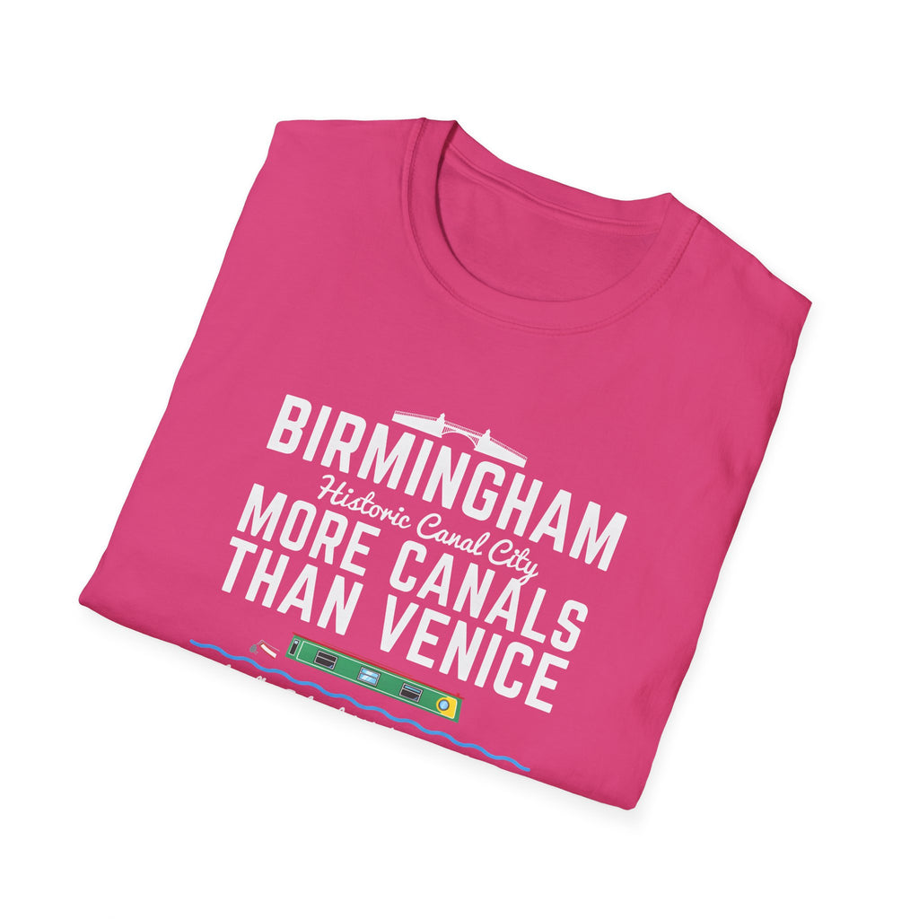 Fat Boris Store: Historic Birmingham "More Canals Than Venice" T-Shirt