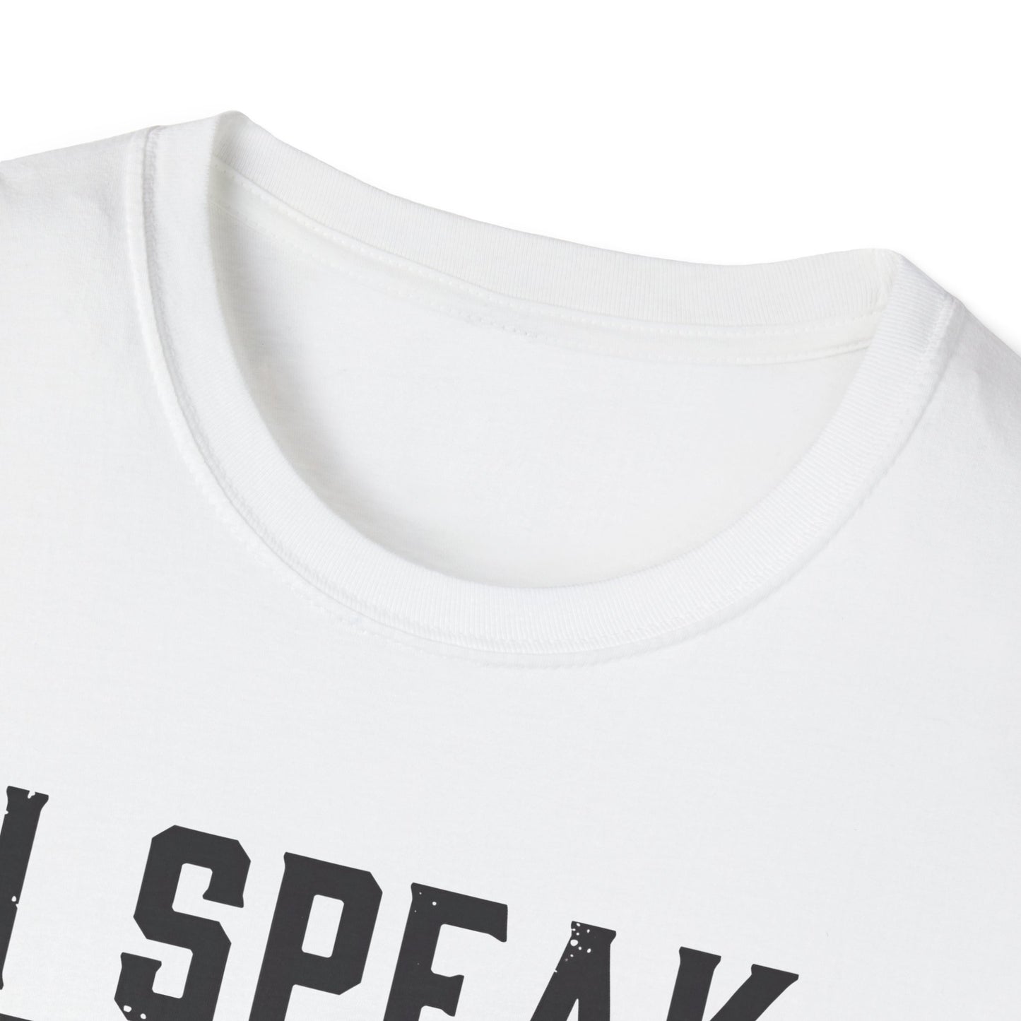 I Speak Fluent Sarcasm (British Accent) T-Shirt - Cheeky British Humor Tee Printify