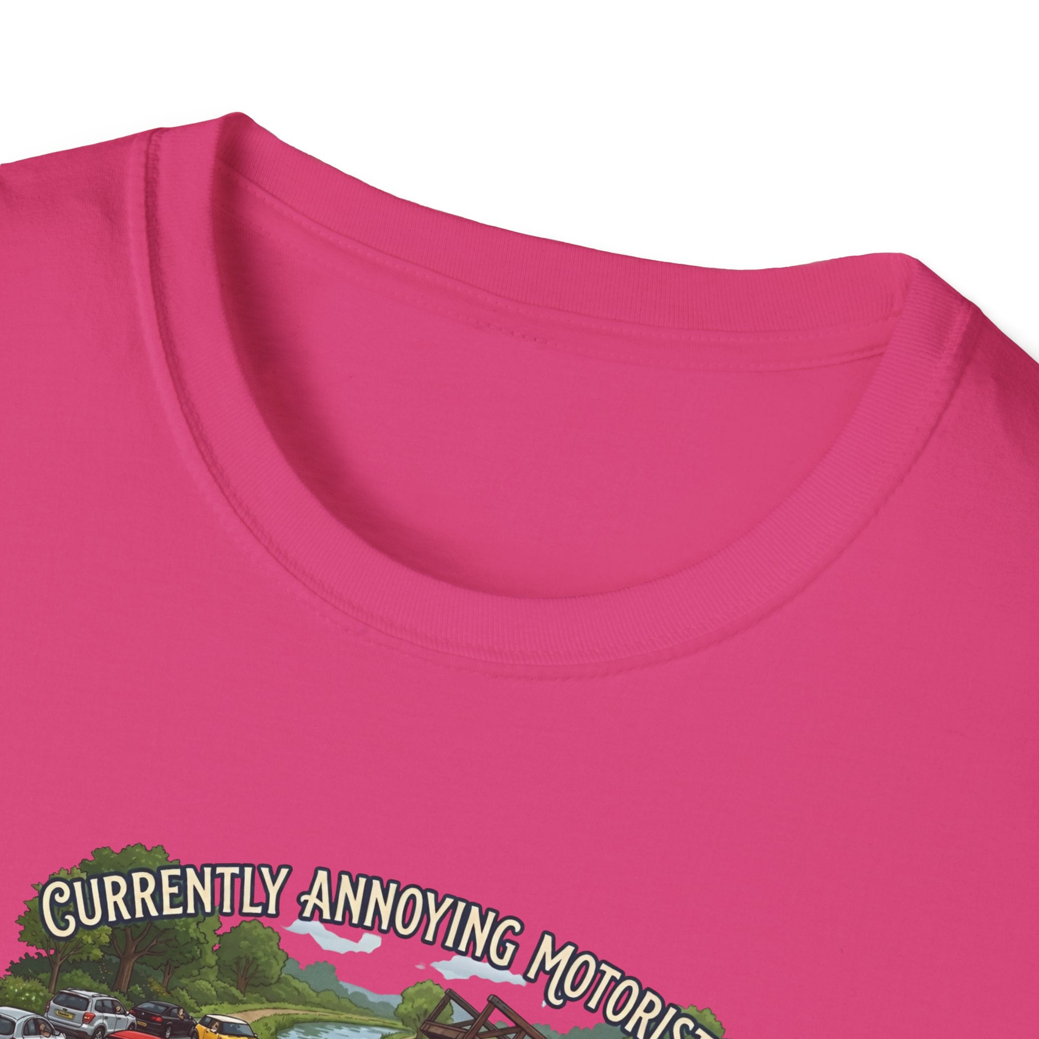 currently annoying motorists-canal swing bridge narrowboat humour t shirt