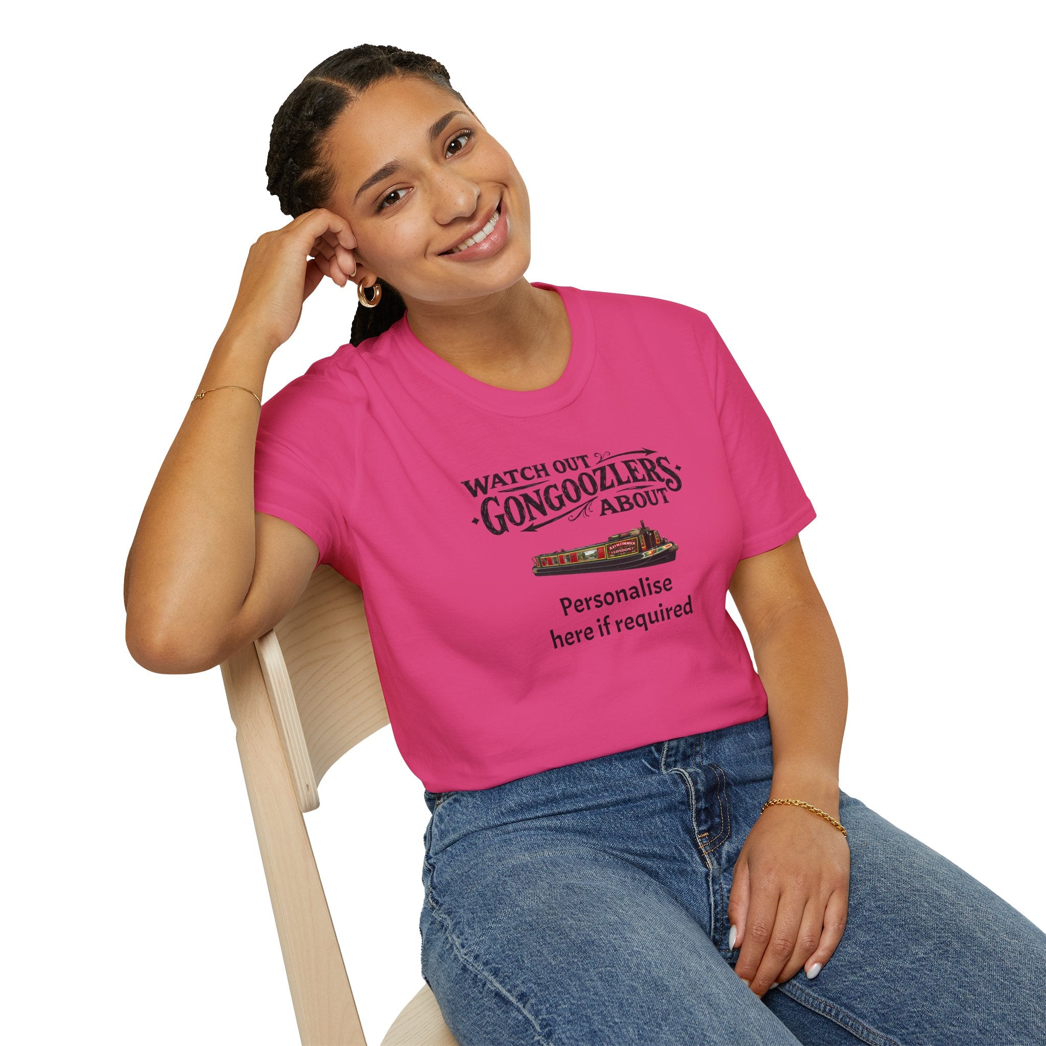 "Watch Out! Gongooglers About" Canal Life T-Shirt Personalise Option Printify