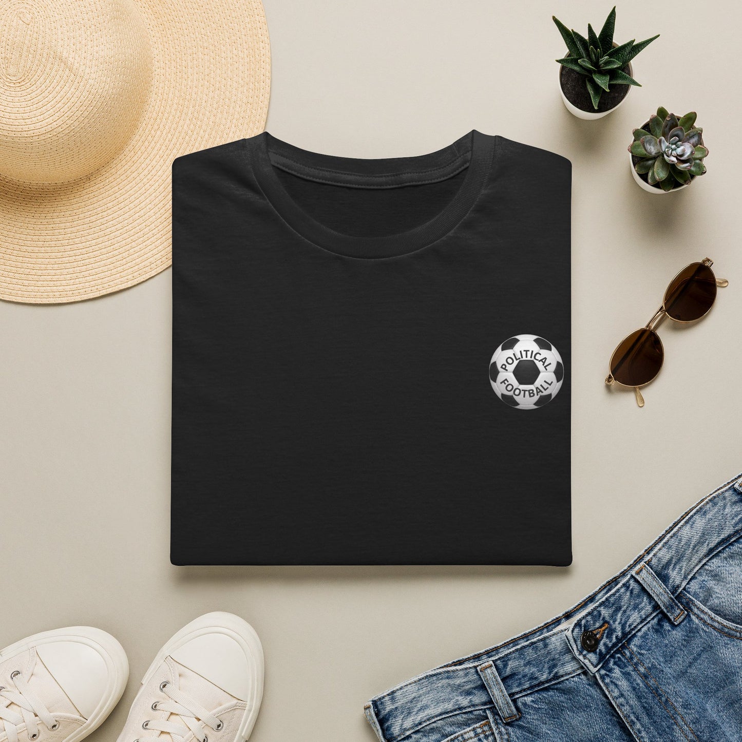 Political Football T-Shirt | Substitution Burnham On Starmer Off | Satire Tee Printify