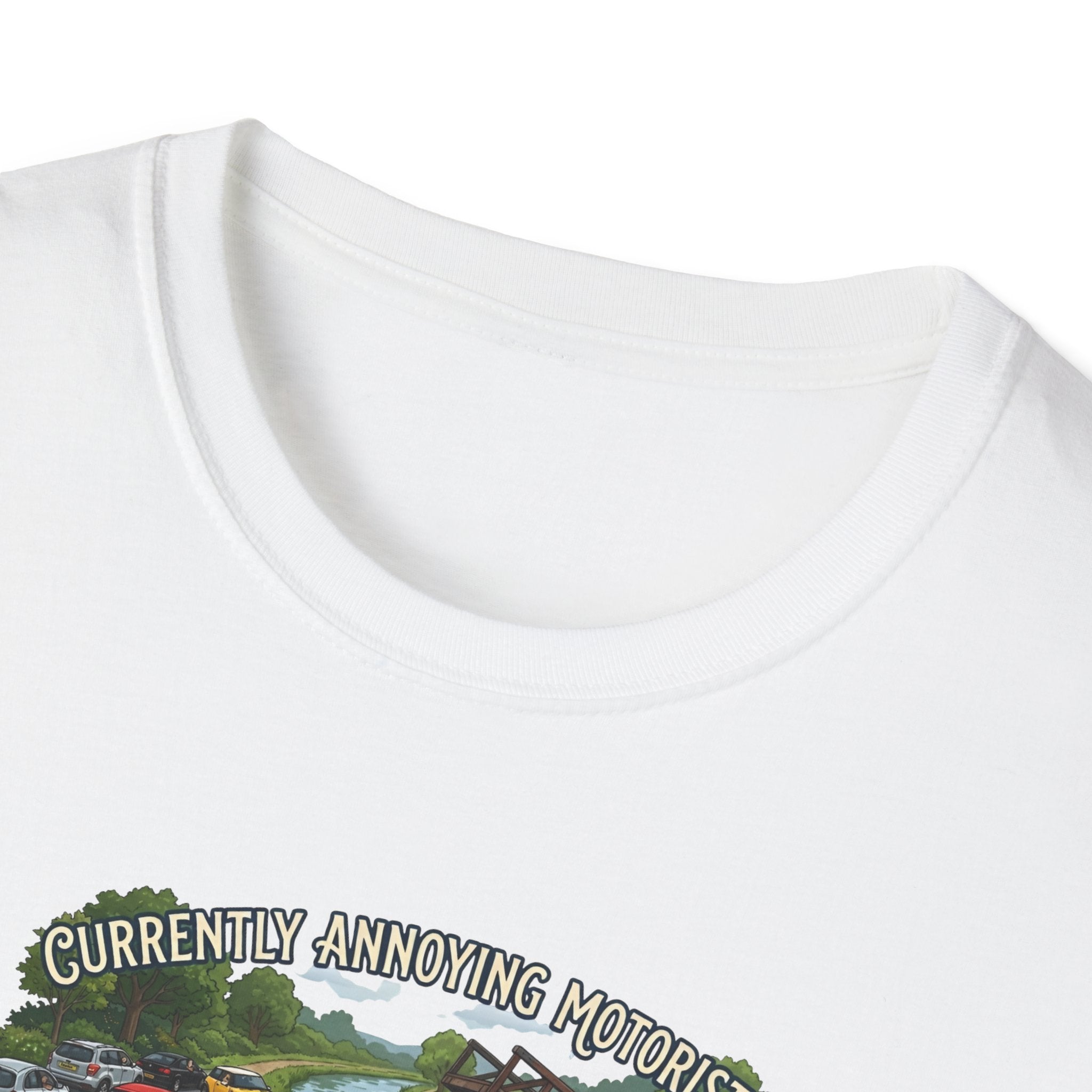 currently annoying motorists-canal swing bridge narrowboat humour t shirt