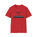 Canal Narrowboat Photo Custom T-Shirt — Upload a Good Quality Picture of Your Boat