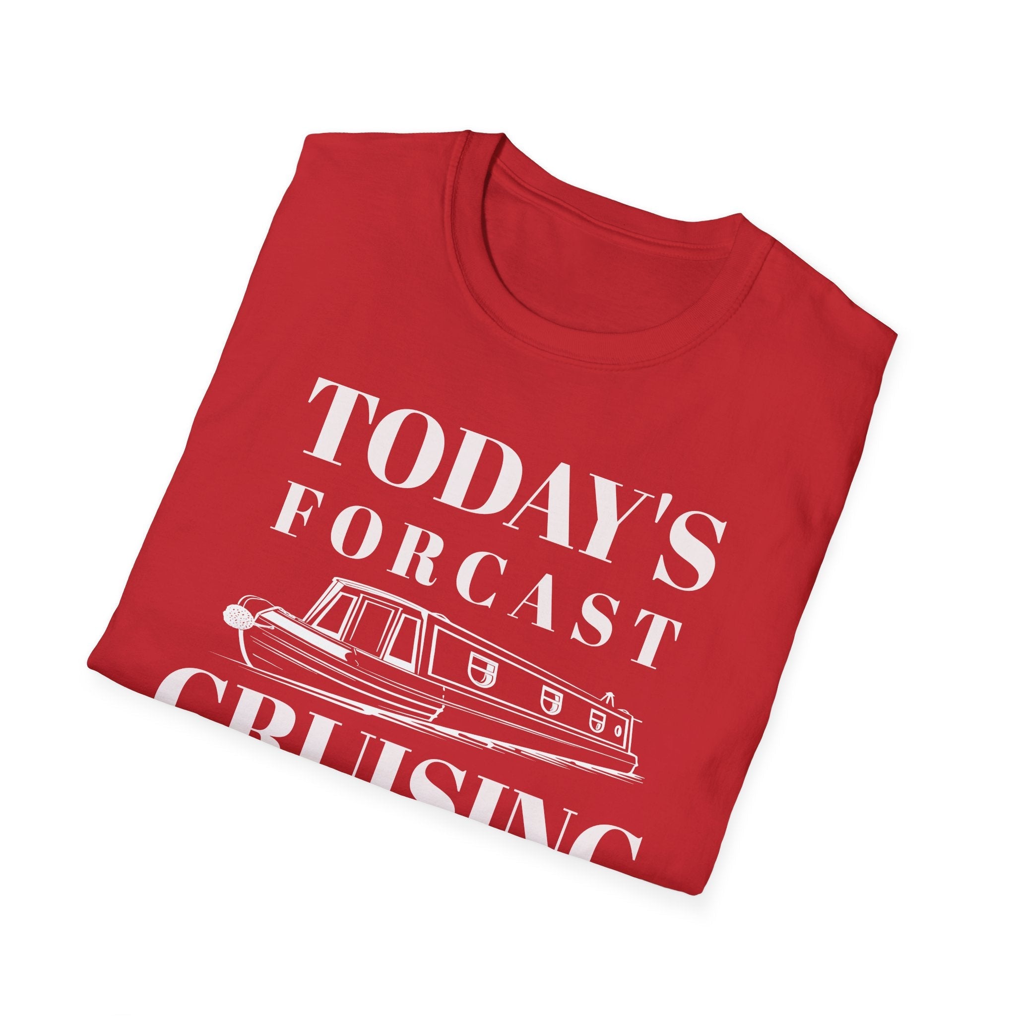 Cruising With High Chance of Boozing T-Shirt Printify
