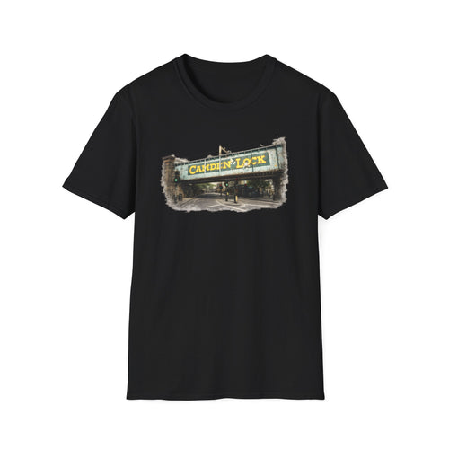 Camden Lock iconic  Bridge Graphic T-Shirt — Vintage London Market Tee