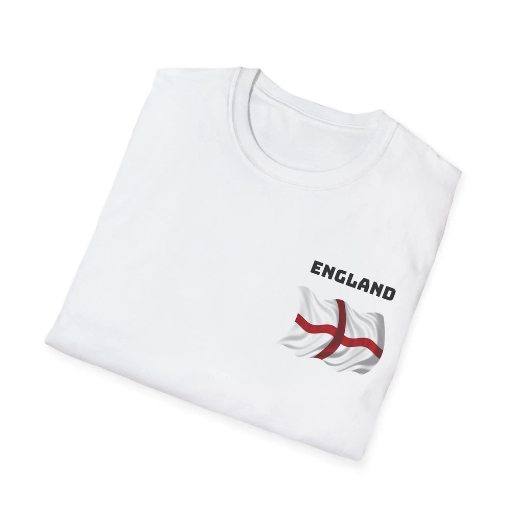 Flag of St. George England Icon T-Shirt, England Flag Tee, Patriotic Unisex Printify