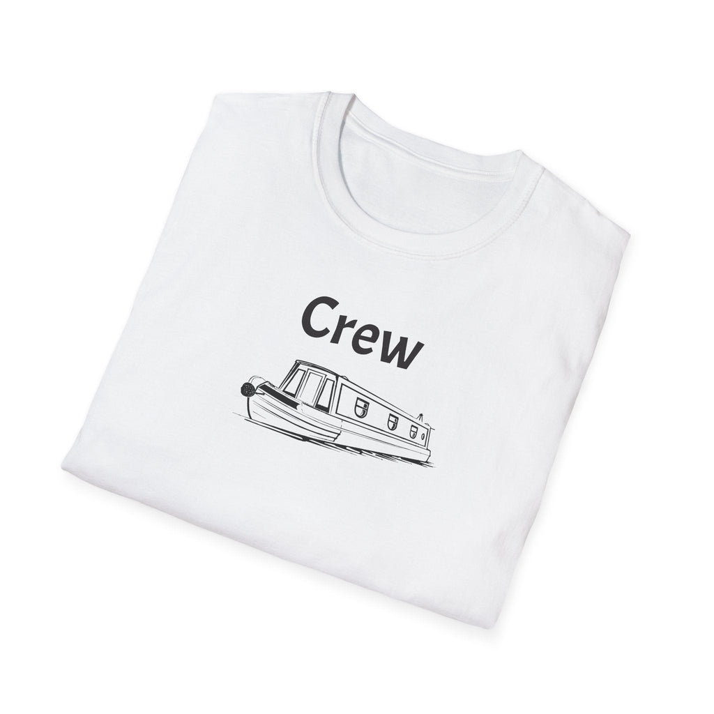Boat Crew T-Shirt — Narrowboat Crew Graphic Tee Printify